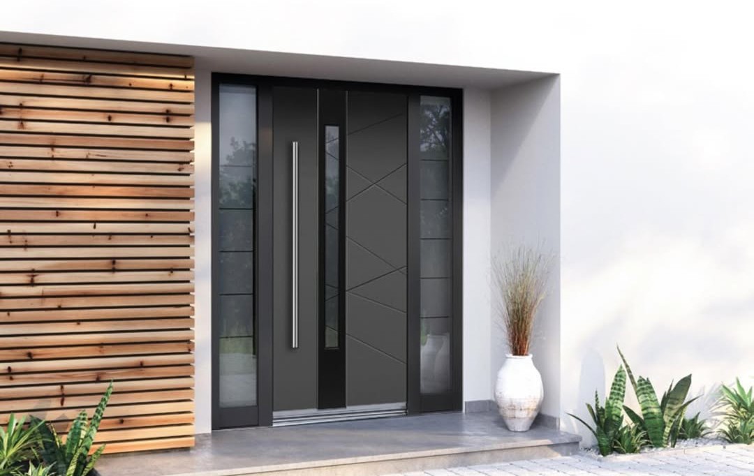 INOX panel na ulaznim vratima